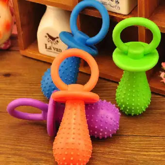 rubber pacifier for dogs