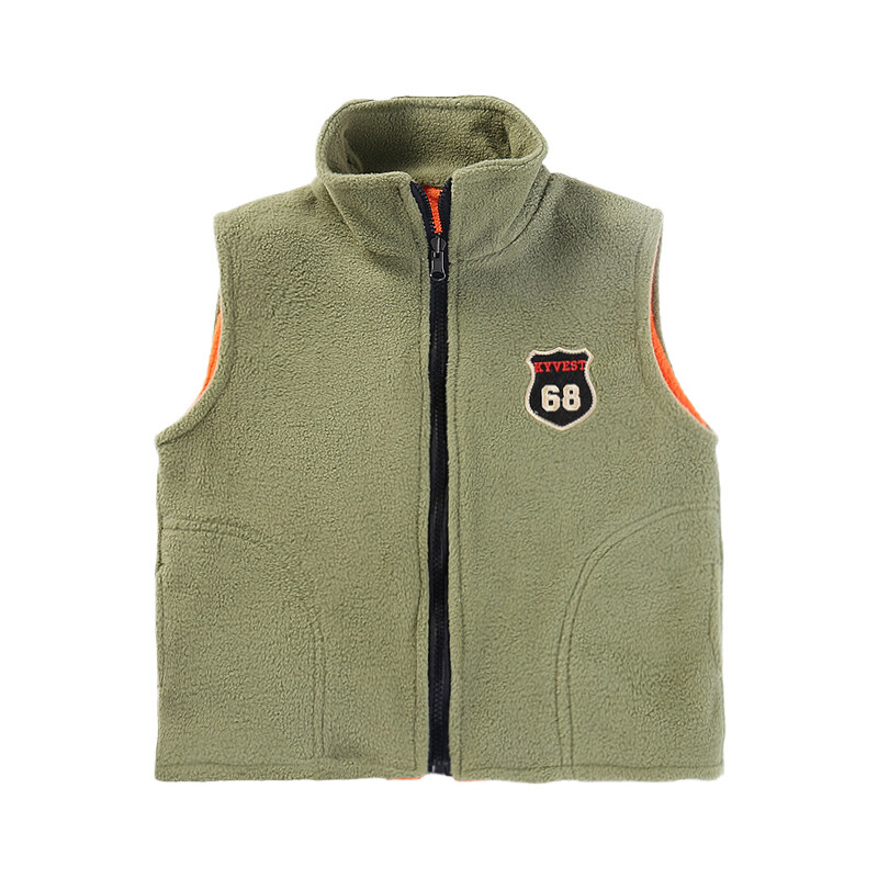 boys fleece vest