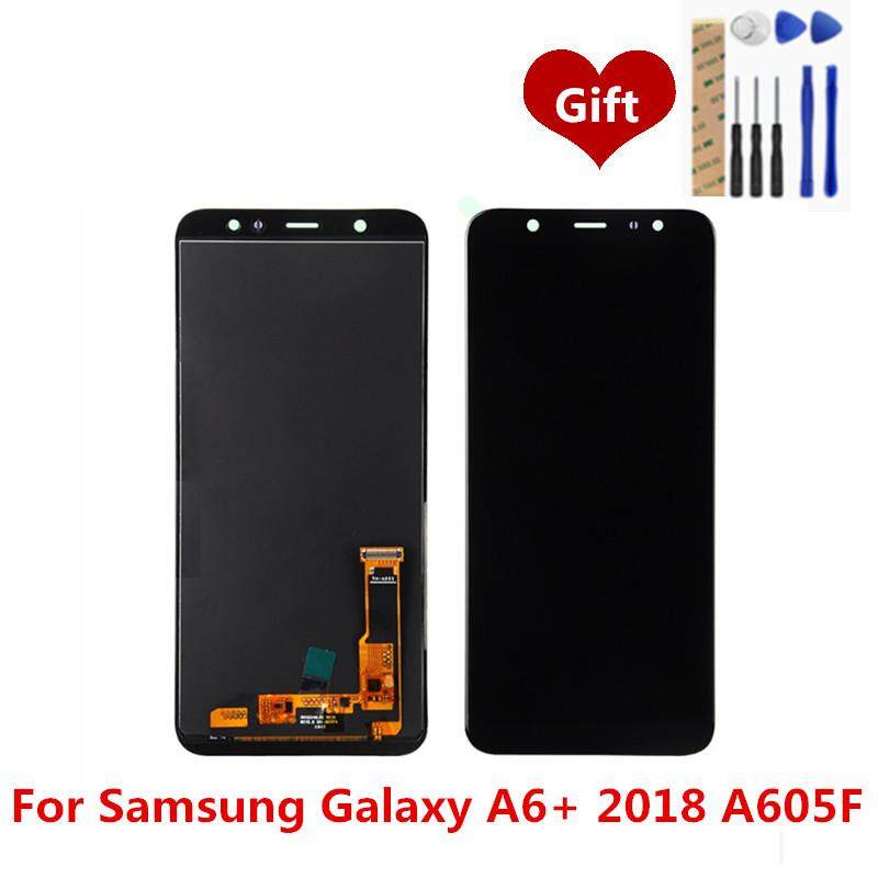 Harga Samsung Galaxy Lengkap 2018 Terbaru Juli 2019 12 Untuk Samsung Galaxy A6 + 2018 A605F Layar LCD Digitiser Lengkap LCD Layar Sentuh Panel Perakitan Pengganti Suku Cadang 6.0 Inch