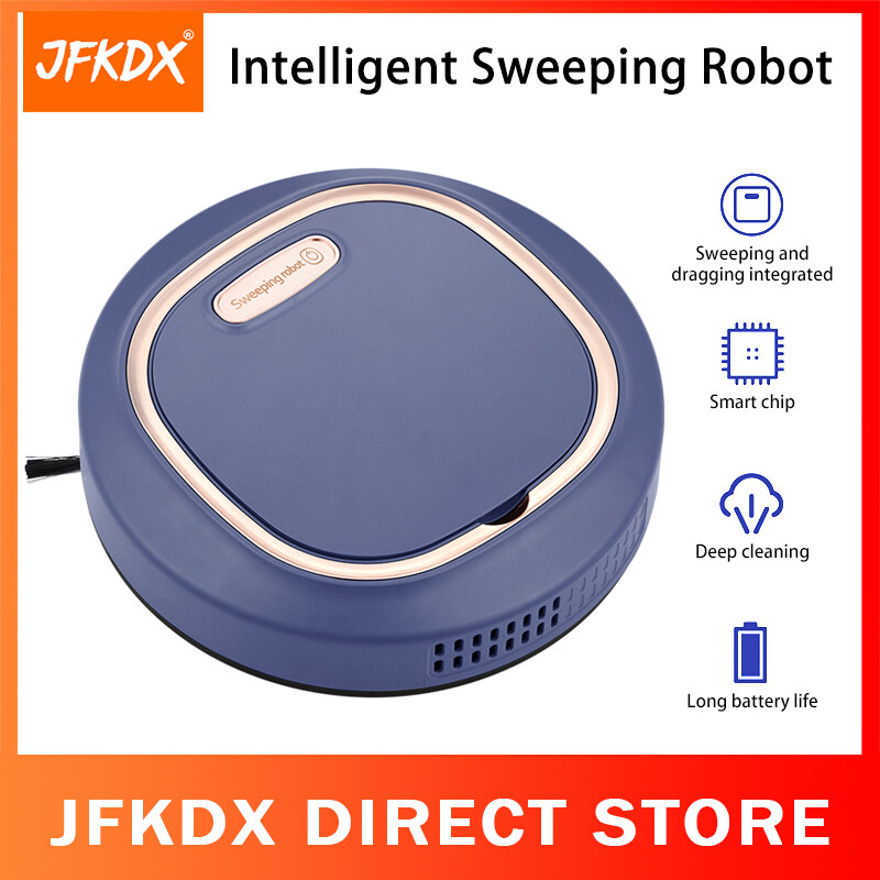 JDKDX D8025อัจฉริยะหุ่นยนต์ถูพื้นกวาด3-In-1ไม้กวาดอัตโนมัติ Rotary Cleaner Scrub ชั้นบางเฉียบสูญญากาศสูญญากาศ Ultra-บาง USB ชาร์จ,แบตเตอรี่อายุการใช้งานยาวนาน JDKDX D8025อัจฉริยะหุ่นยนต์ถูพื้นกวาด3-In-1ไม้กวาดอัตโนมัติ Rotary Cleaner Scrub ชั้นบางเฉียบสูญญากาศสูญญากาศ Ultra-บาง USB ชาร์จ,แบตเตอรี่อายุการใช้งานยาวนาน