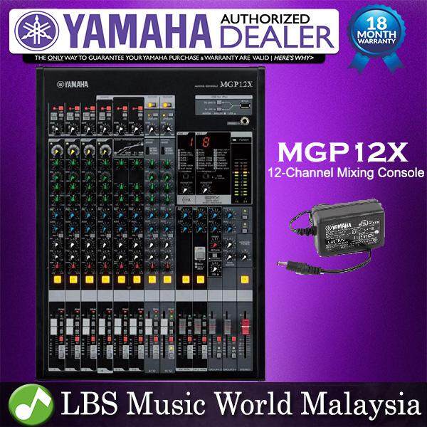 Yamaha MGP12X 12 Channel Analog Mixer Mixing Console With USB and