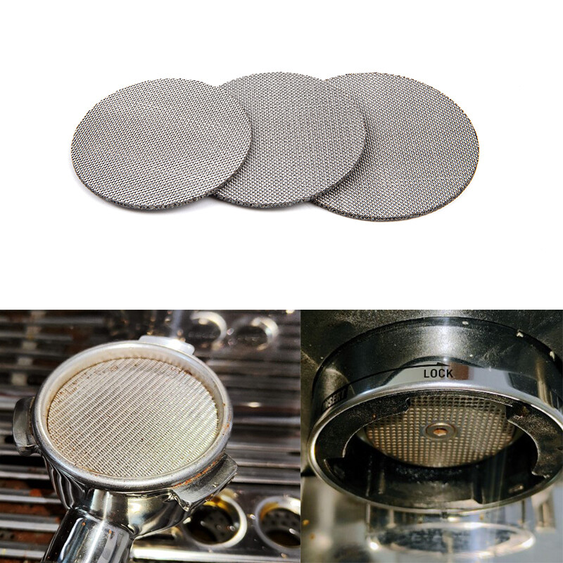 Jealousy 51/53.5/58.5mm Contact Shower Screen Puck Filter Mesh For Coffee Machine
