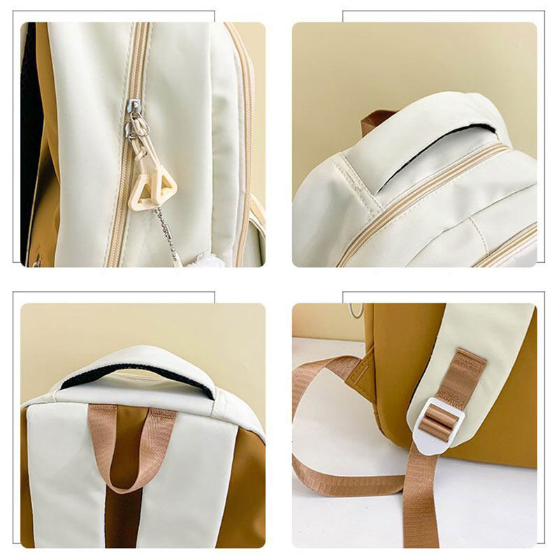 C&K Women's School Bag Junior High School High School College Backpack Large Capacity Backpack