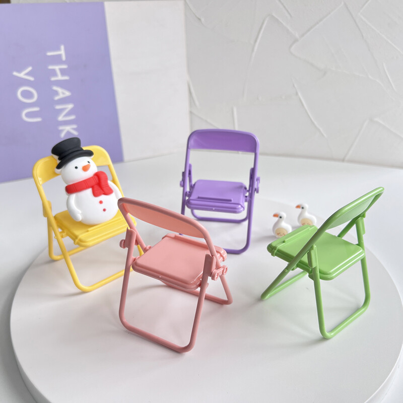Mini Multi-color Chair Bracket Portable Folding Bracket Mobile Phone Case Accessories