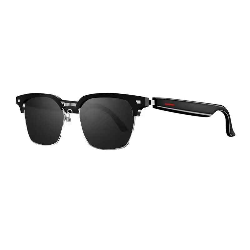 2023 New E13 Bluetooth Smart Glasses Anti-Blue Light Polarized Phones Listening to Music Semi-Open Sunglasses with Interchangeable Lenses