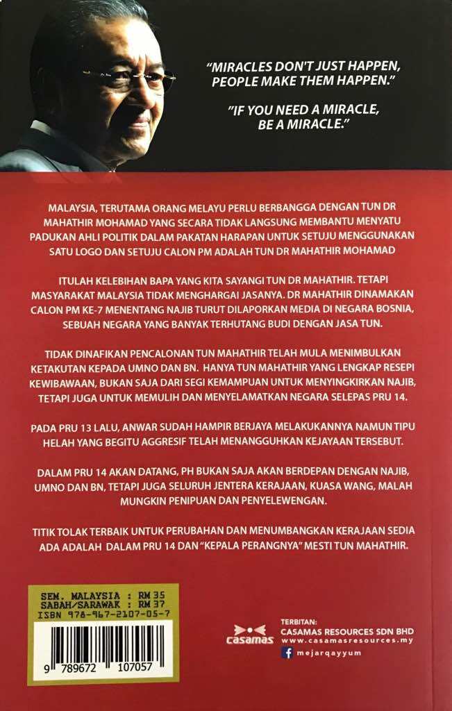 TUN MAHATHIR : MENONGKAH ARUS MENERJAH LIMITASI  Lazada