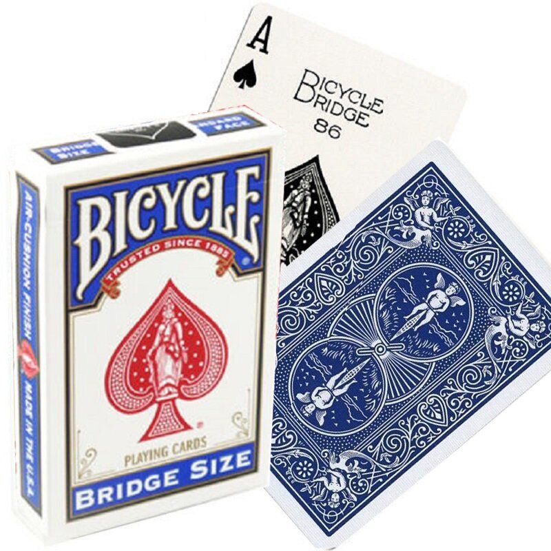 Xe Đạp Kích Thước Cầu Chơi Thẻ Xanh/Đỏ Lái Lại Boong Uspcc Poker Trò Chơi Thẻ Ma Thuật Đạo Cụ Ảo Thuật