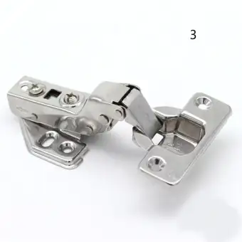 4 Pcs Stainless Steel Soft Slow Close Cabinet Door Hinges