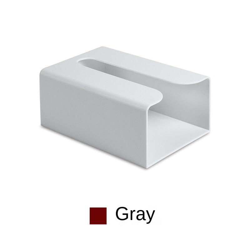 IKEA Kitchen Non-stick Paste Paper Tray Wall Wall-mounted Tissue Holder Creative Simple Plastic Multifunctional Toilet Tissue Box