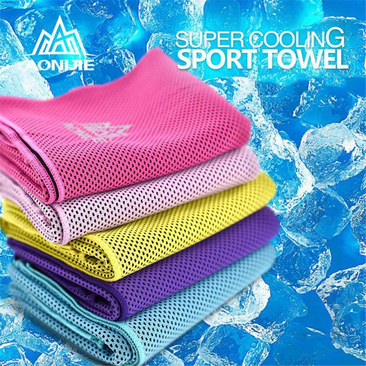 1 cái/bộ Thoáng Microfiber Thấm Hút Tắm Thể Thao Tập Gym Bơi Cắm Trại Đi Biển Làm Mát Khăn