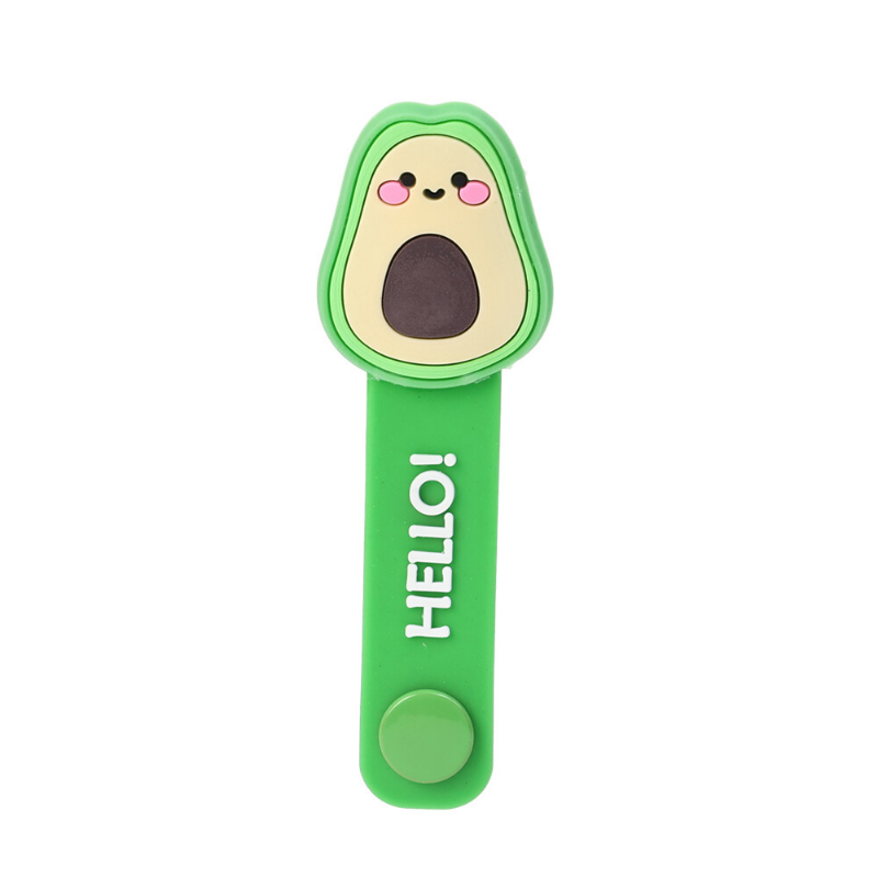 Cartoon Cute Silicone Cable Winder Clip Multifunction Headset Wire Data Line Management Tools Reusable Fastening Cable Cords Organizer Charging Wire Protector