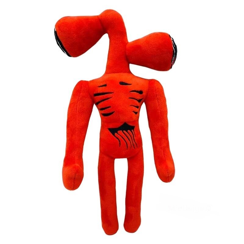 1pcs 30-37cm Siren Head Plush Toy White Black Sirenhead Stuffed Doll Horror Character Figures Peluches Toys for Children Birthday Gifts