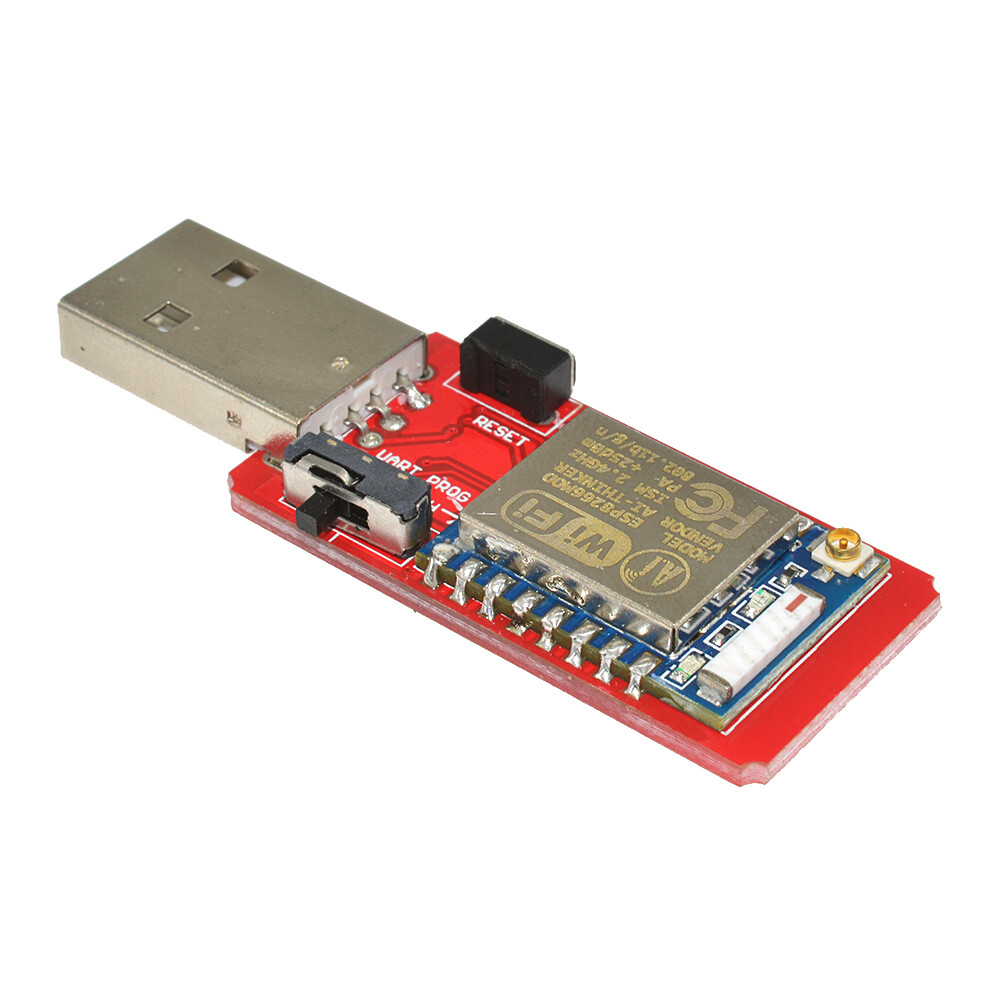 SeasBoat Mô-đun Thu Phát WiFi Nối Tiếp USB Sang ESP8266 ESP-07 ESP07 Tích Hợp Ăng-ten