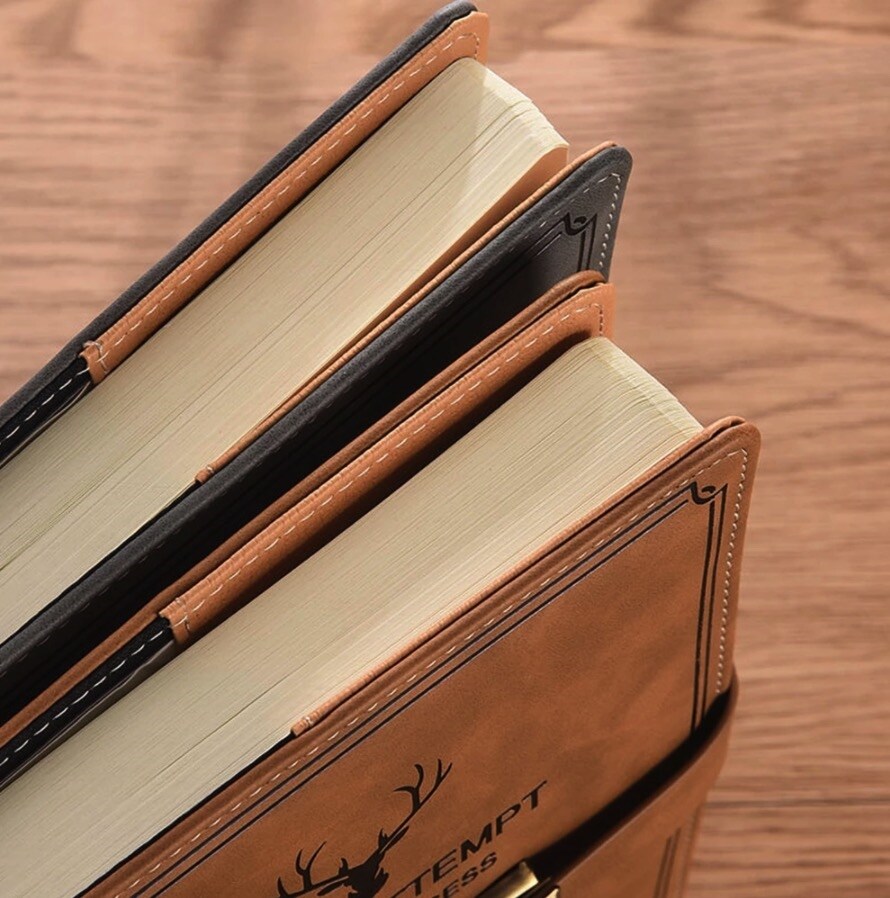 【hot】 Password Notebook 360Pages A5 Personal Diary with Lock Code Thick Notepad Agenda Leather Journals Office Stationery Supplies
