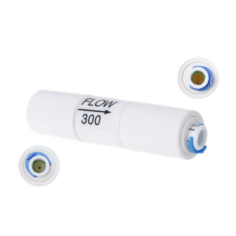 ✪【Haoo-Store】【New Arrival】 300CC Flow Restrictor 1/4" Connect For RO Reverse Osmosis Systems Water Purifier