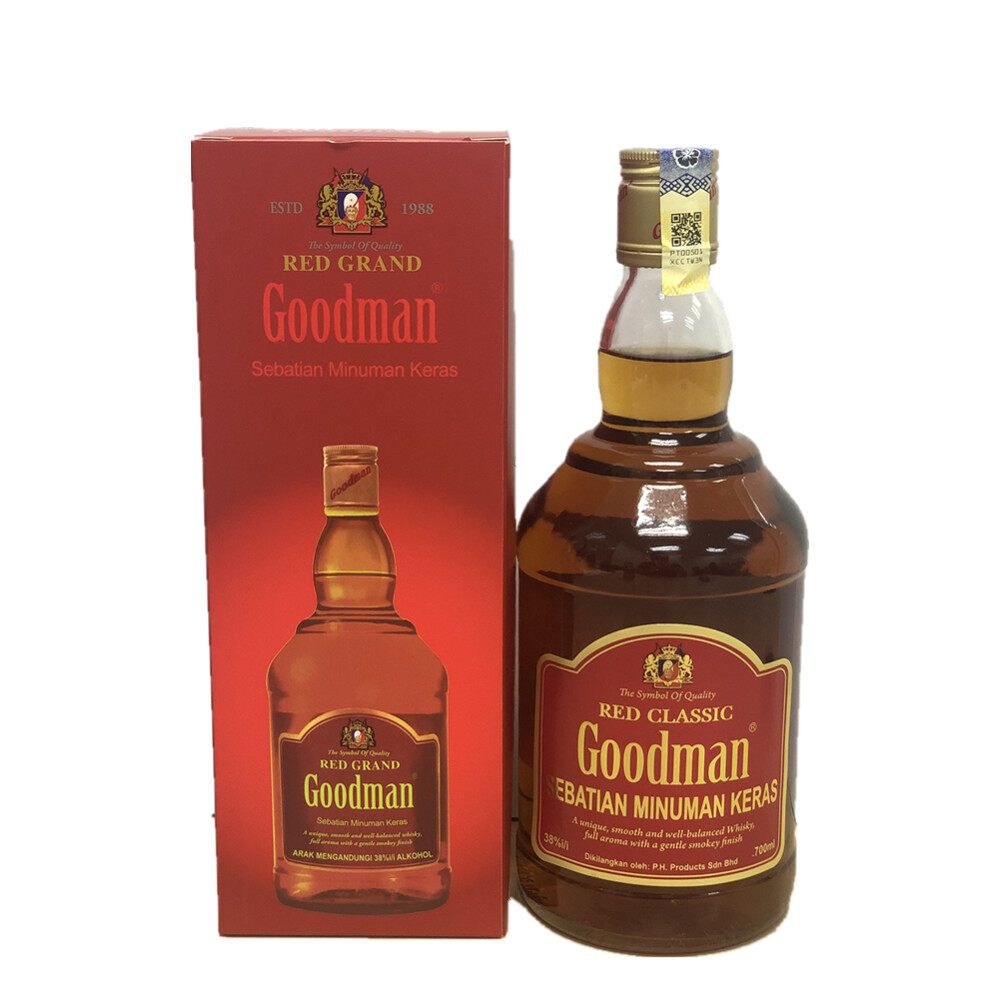 GOODMAN RED CLASSIC WHISKY (350ml/ 700ml) Lazada