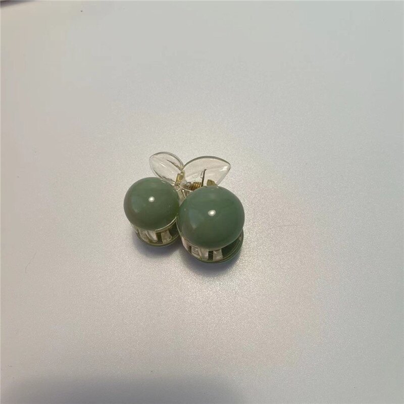 Korean acrylic high-end sense pearl clip high-end back head hairpin female a hello girl