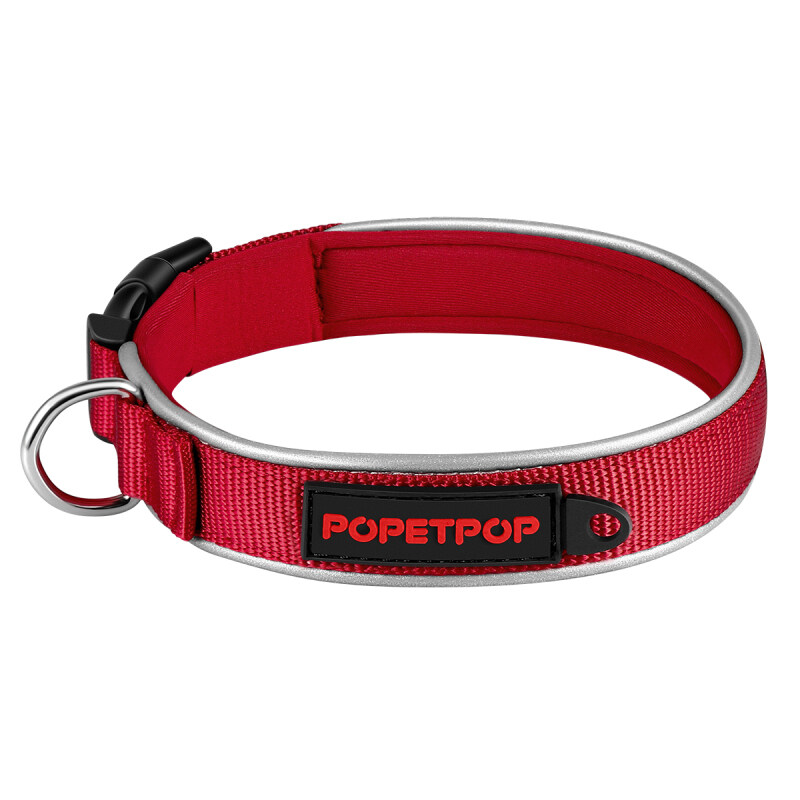 Popetpop 1PC Vòng Cổ Cho Thú Cưng Họa Tiết Cún Cưng Vòng Cổ Điều Chỉnh Được Cá Nhân Hóa Cho Thú Cưng Đáng Yêu Của Bạn (Size S)