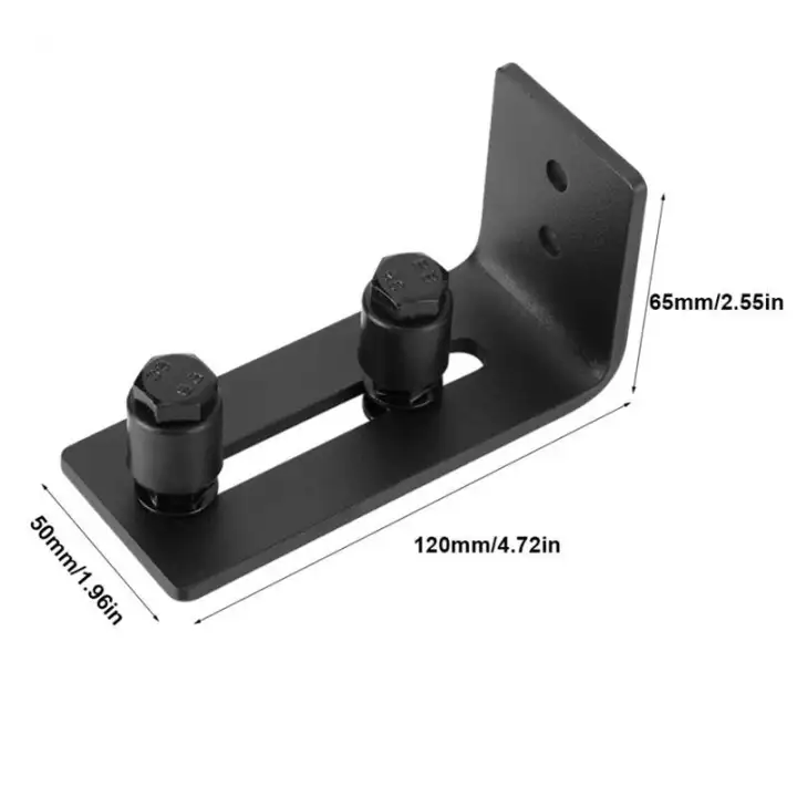 Adjustable Carbon Steel Door Guide Wall Mount Sliding Barn Door