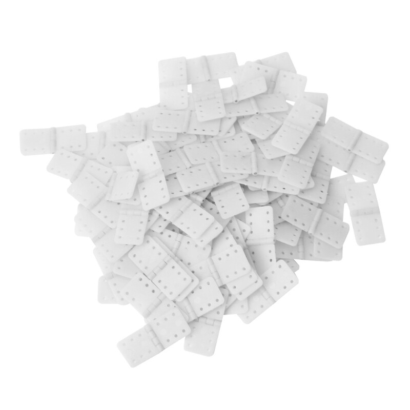 20pcs Hinge Linker Plastic Small for RC Airplane Aircraft Helicopter Fixed Wing Model Support