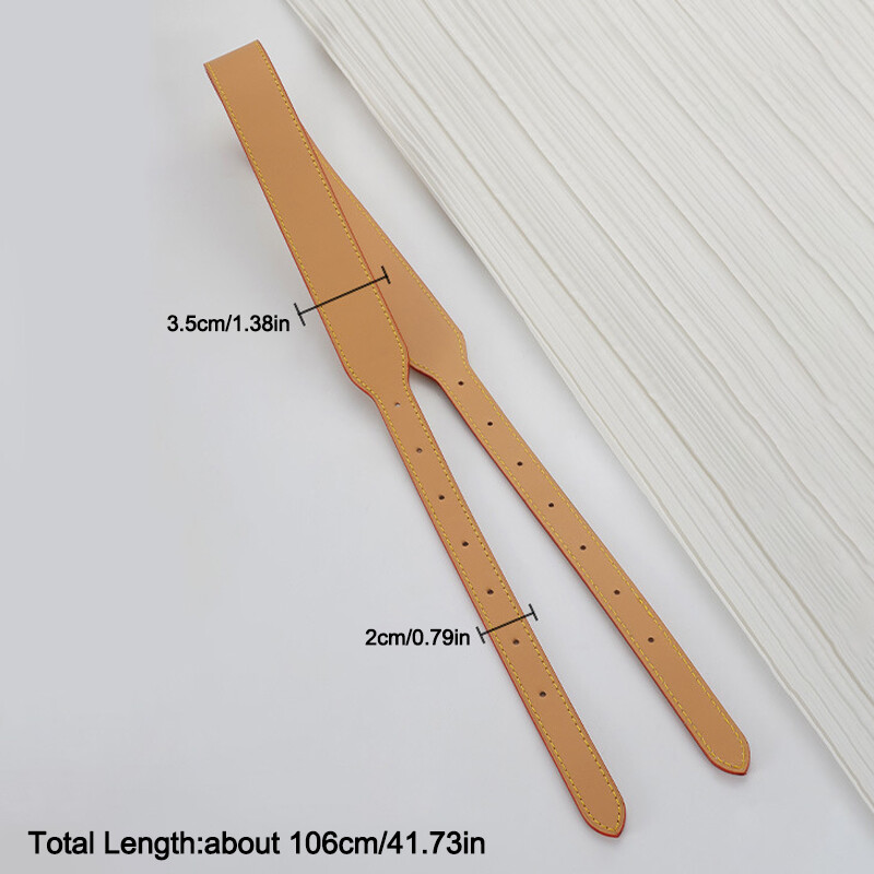 Evertoner Dây đeo túi da bò có thể điều chỉnh cho lv-carryall Túi dây đeo vai có thể điều chỉnh thay thế nách thắt lưng túi Túi Đeo Vai Dây đeo túi S