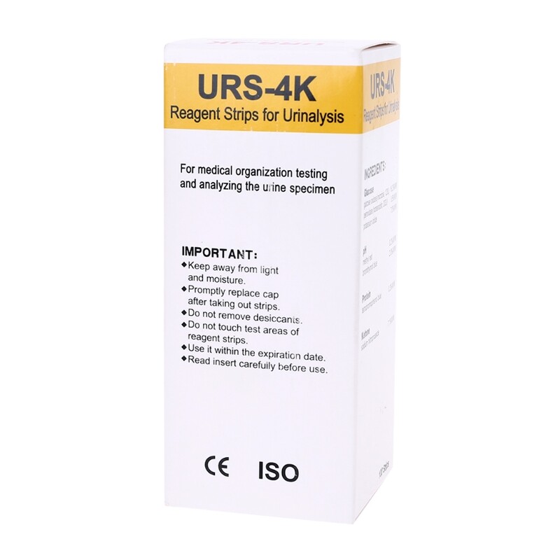 Urine Testing Strips 4 Parameter Urinalysis Test Strips Urine Dip Test Strips
