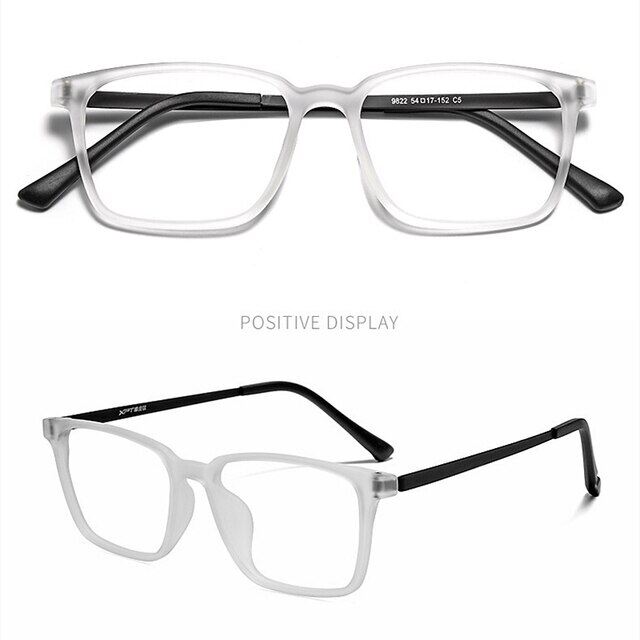Ultra-Light Square Pure Titanium Myopia Eyewear Women Blue Light Blocking Optical Prescription Glasses Frame Men 9822