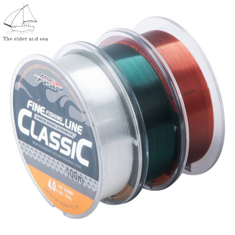100m/1roll Fishing Line Super-strength Long-distance Fishing Main Line For Rod Road Fishing