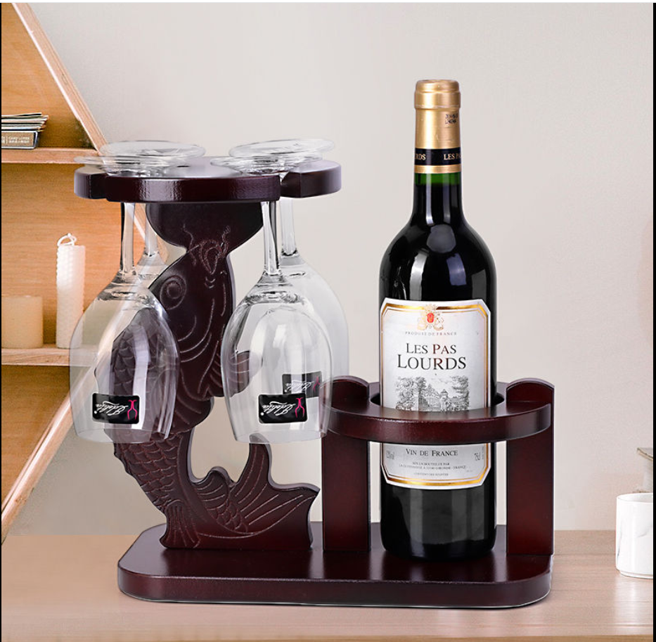 Creative wine rack wine glass rack goblet rack upside down wine glass rack wine bottle rack wine rack decoration home