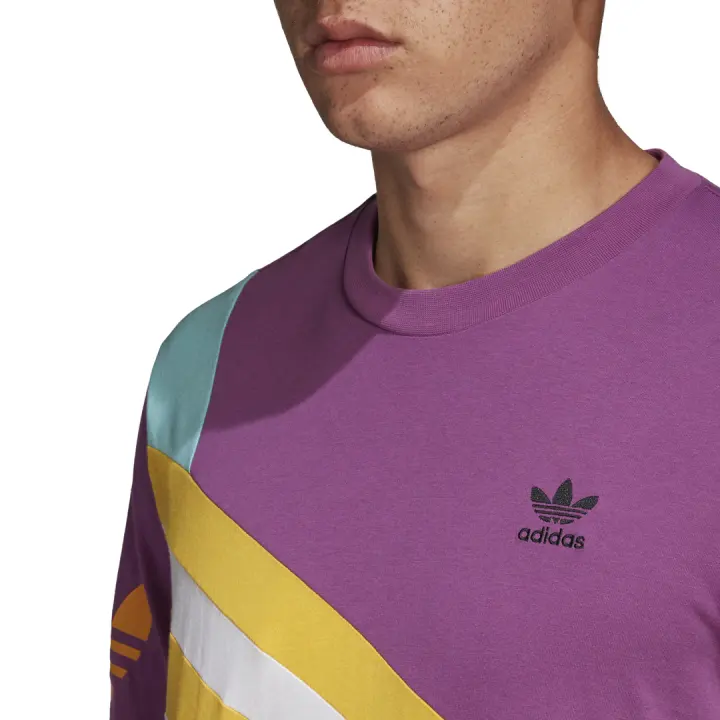 mauve adidas shirt