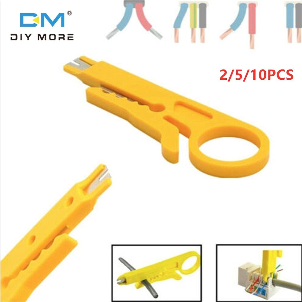 Diymore 2/5/10PCS Portable Mini Wire Cutter Multi Tools Stripper Cutter Crimper Plier Crimping Tool Cable Stripping