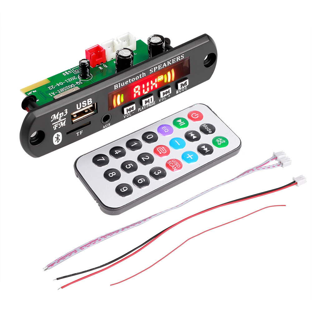 Dc 5V 26V 40W Bảng Mạch Giải Mã MP3 Bluetooth MP3 máy nghe nhạc USB FM loa AUX mô-đun radio không cần tay