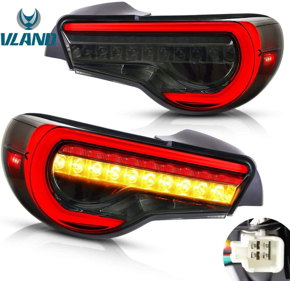 Vland Tail Lights for Toyota 86 GT86 FT86 20122020 Tail Light Subaru