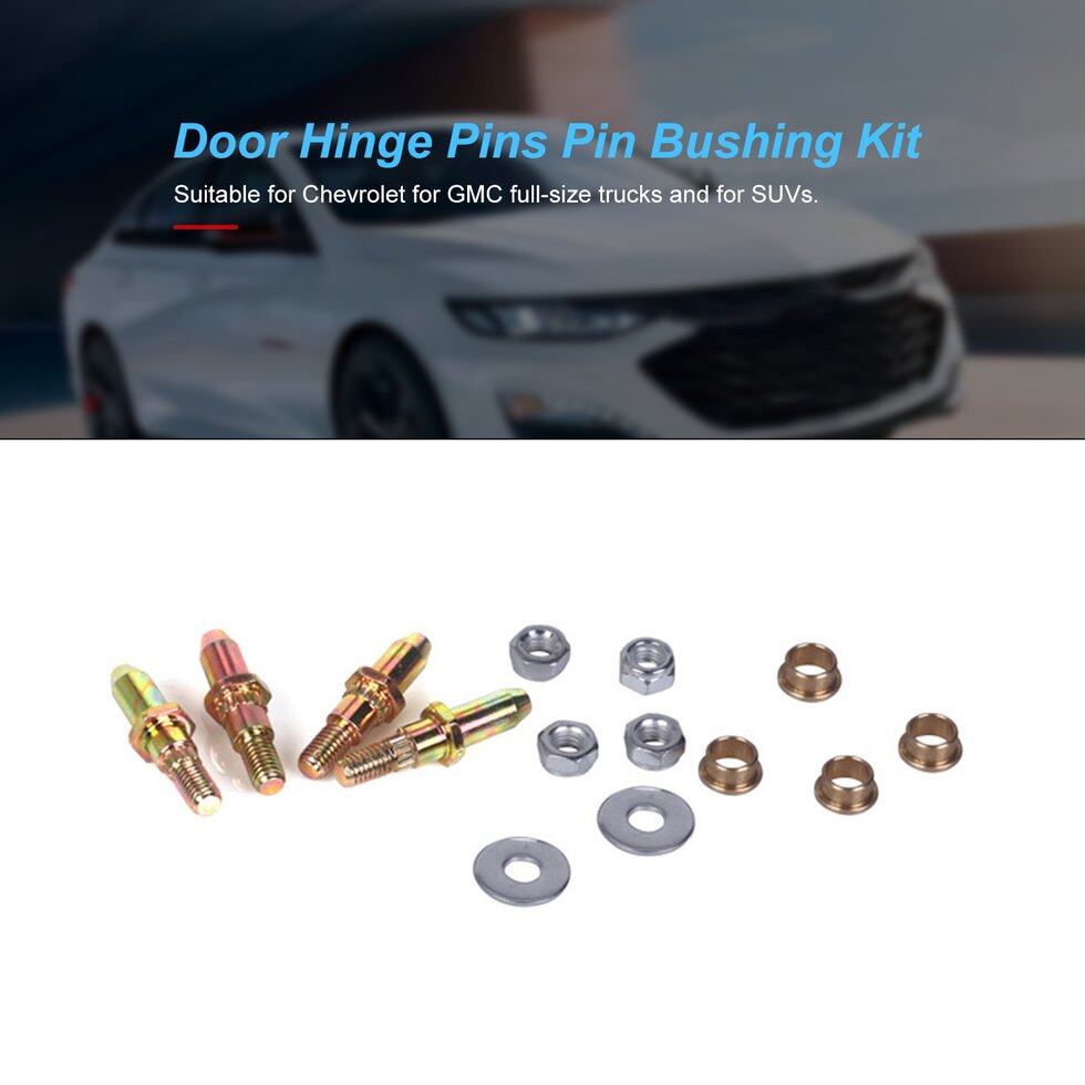 Brand New Chevy GMC Fullsize Truck SUV Door Hinge Pins Pin Bushing Kit