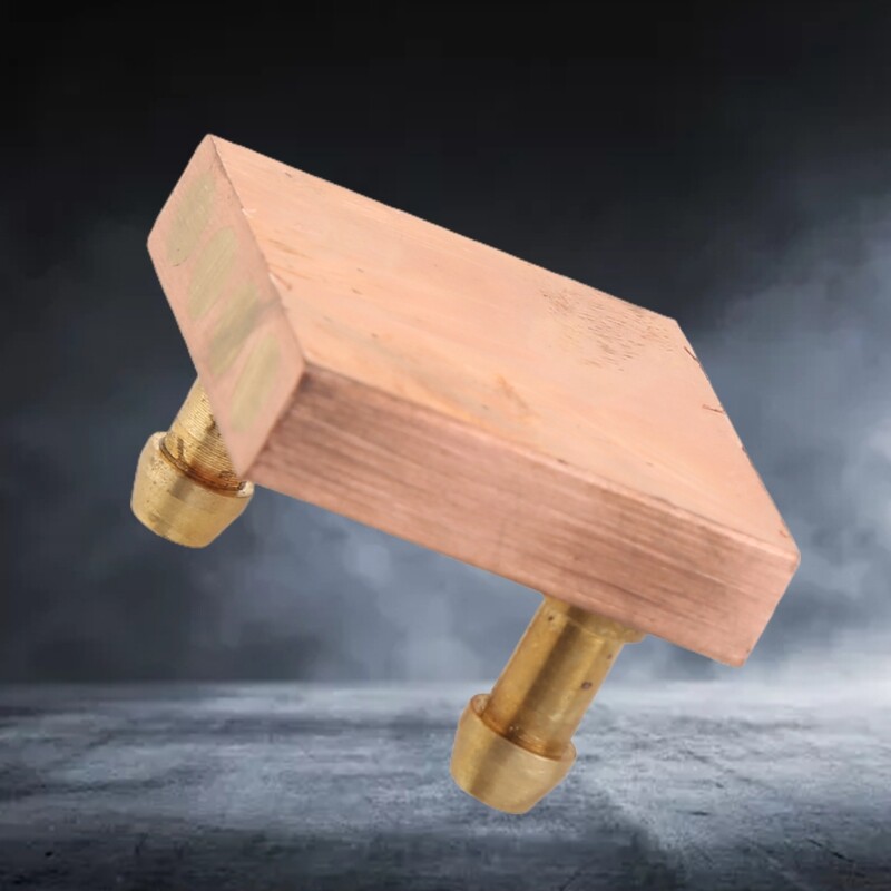 Copper Heat Sink Cooled Water Cooling Block For GPU CPU Radiator Liquid Heatsink
