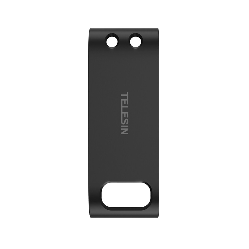 TELESIN Protective Battery Door Side Cover with Reserved Type-C Charging Port and Strap Replacement for GoPro Hero 9