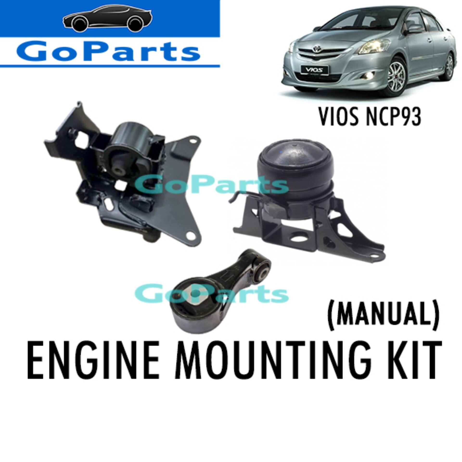 TOYOTA VIOS NCP93 MANUAL ENGINE MOUNTING KIT Lazada