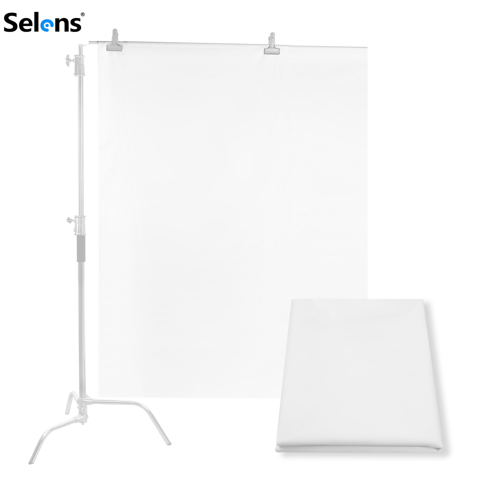 Selens 1/2/3/4M x 1.7M Diffusion Fabric Nylon Silk White Seamless Photographic Cloth for Photography Lighting Softbox Light Tents