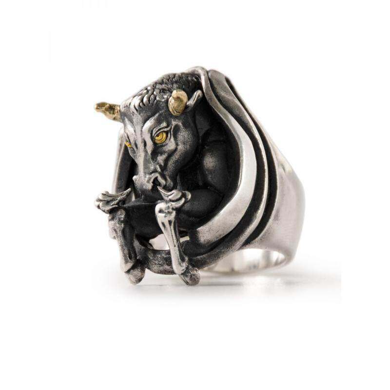 Hot Sale New Fashion Simple Personality Retro Punk Trend Adjustable Size Men's Ring Party Rock Street Wild Jewelry Gift