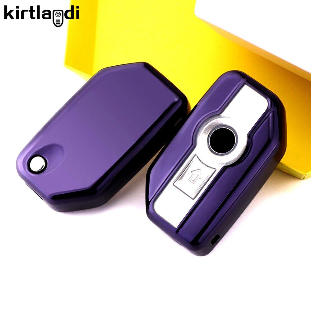 For BMW Motorrad Keyless Key Cover Keycase Keychain Holder for BMW