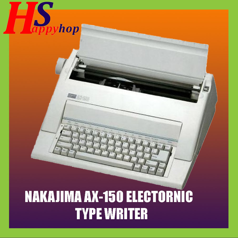 Nakajima Typewriter AX150 Lazada