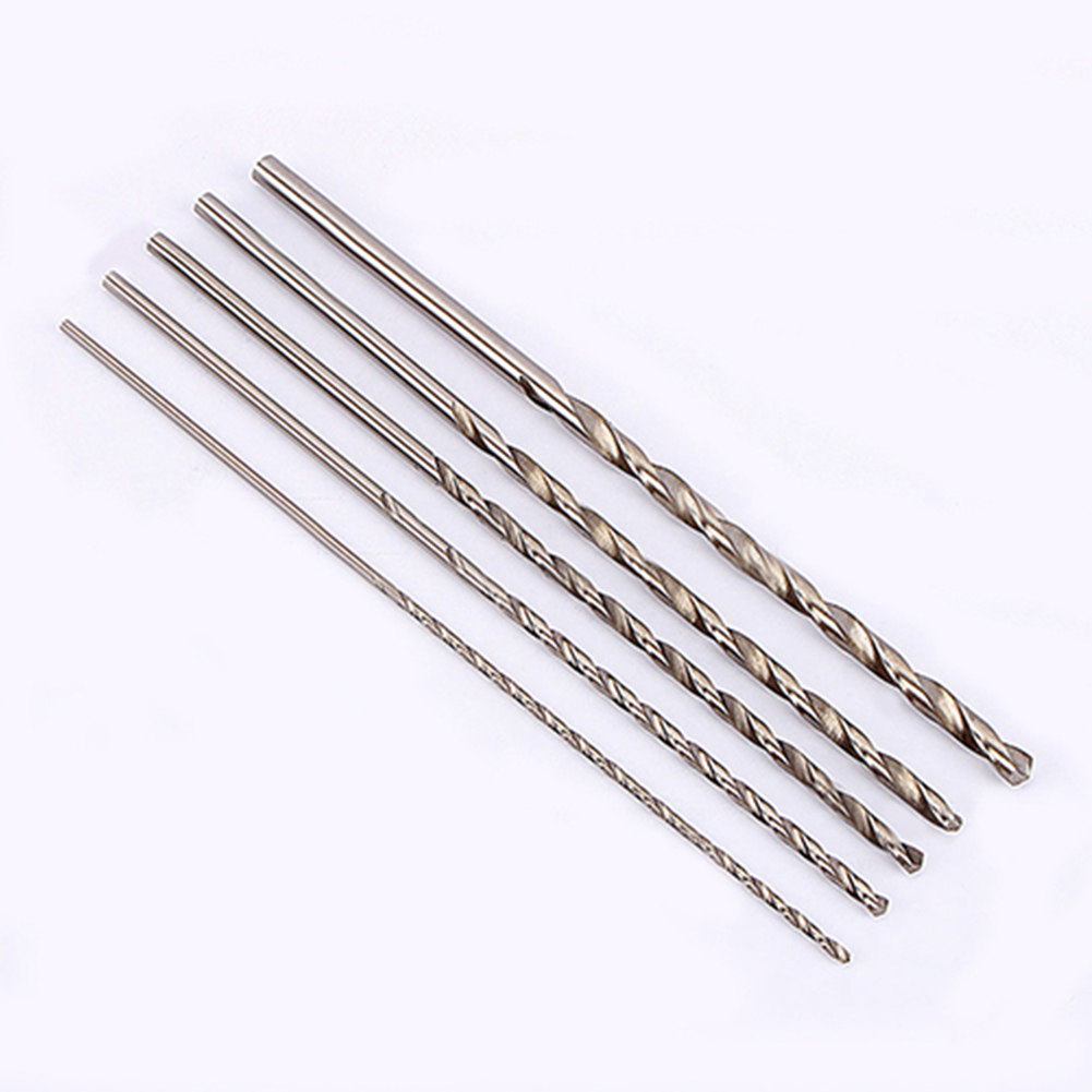 1 Mũi Khoan Thẳng Xoắn HSS Dài Hơn 160Mm 2-5Mm, Dụng Cụ Điện Mũi Khoan