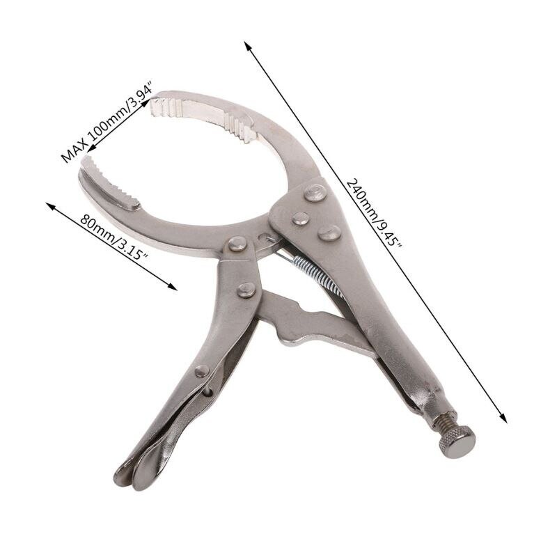 Oil Plier Filter Master Plier Tool Heavy Duty Steel Oil Filter Locking