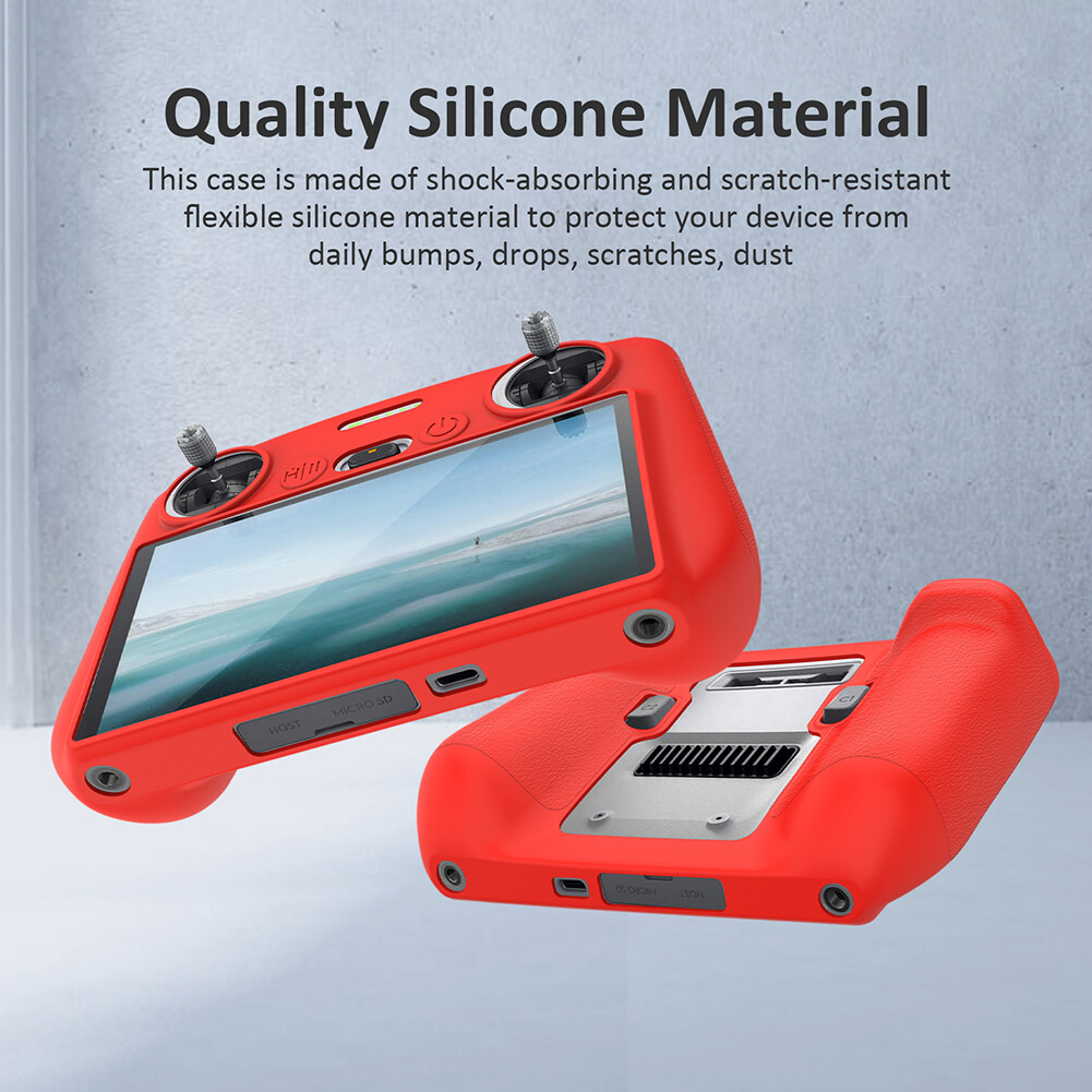 Remote Control Protective Sleeve Silicone Protective Cover Anti-Scratch Dustproof Accessories for DJI Mavic 3 Classic/Mini 3 PRO RC