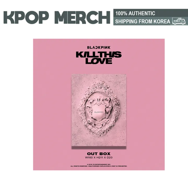 On Stock Blackpink 2nd Mini Album Kill This Love Version Pink Lazada Singapore