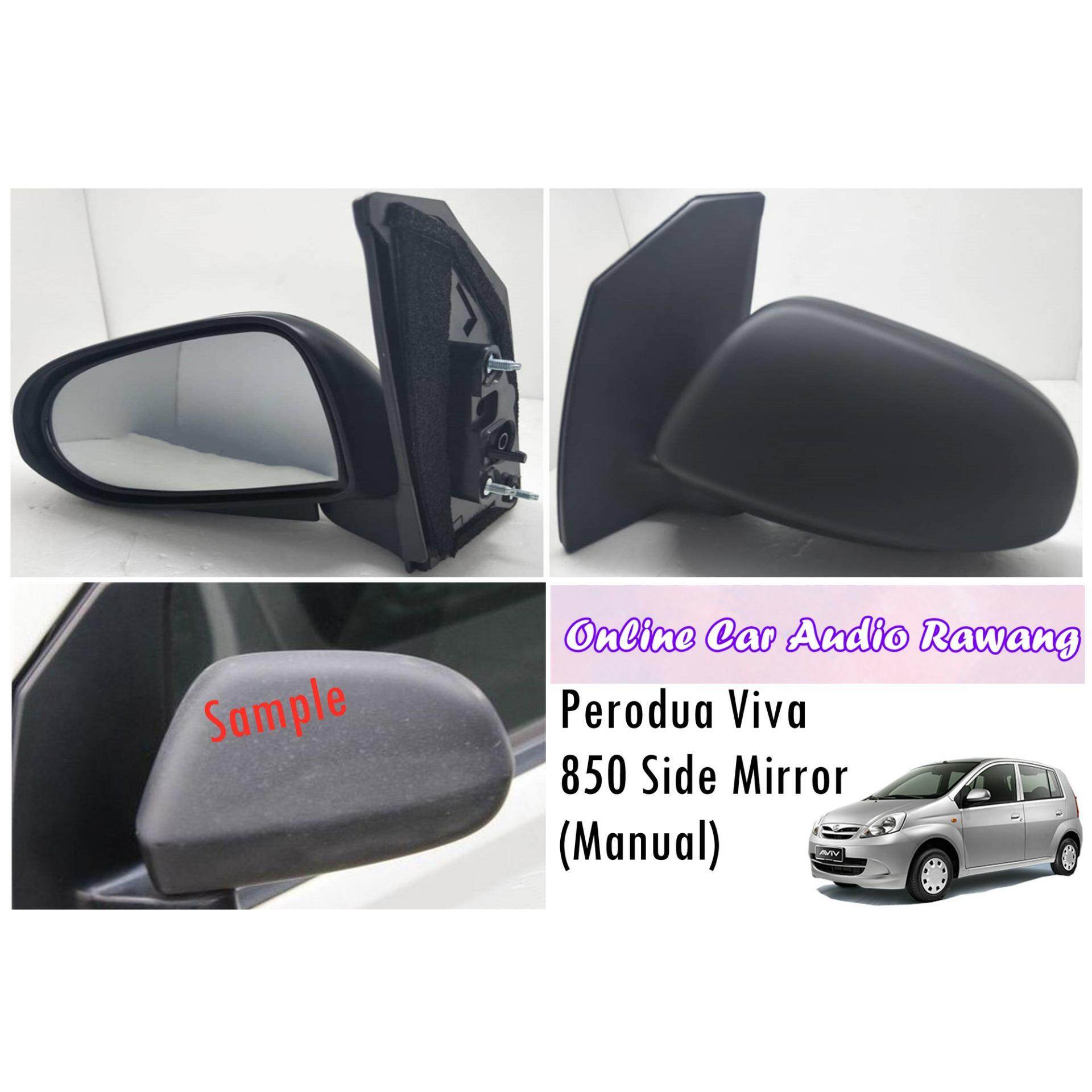 Perodua Viva 850 Side Mirror Manual Lh Lazada