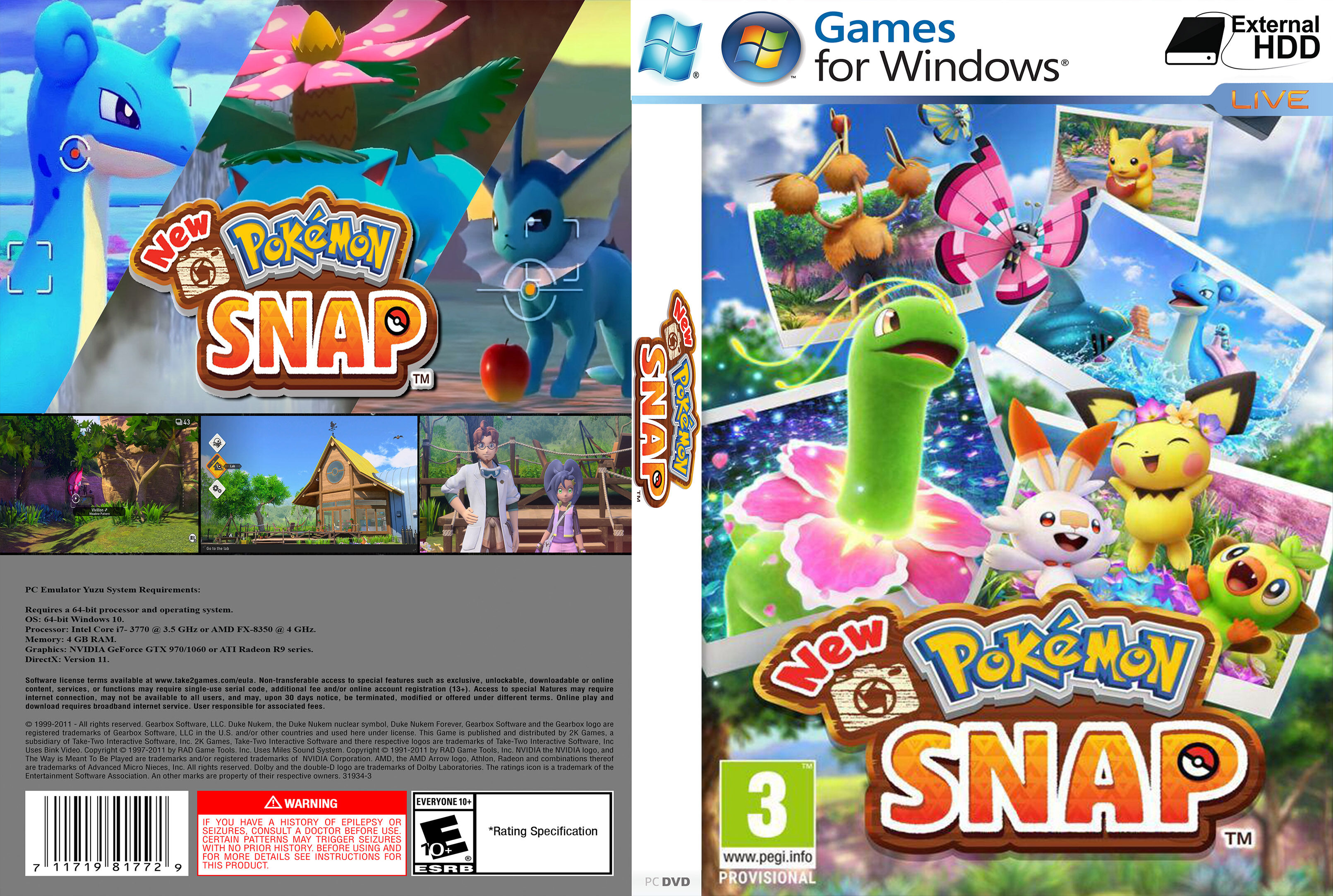 New Pokemon Snap PC GAME Offline Pendrive INSTALLATION Lazada