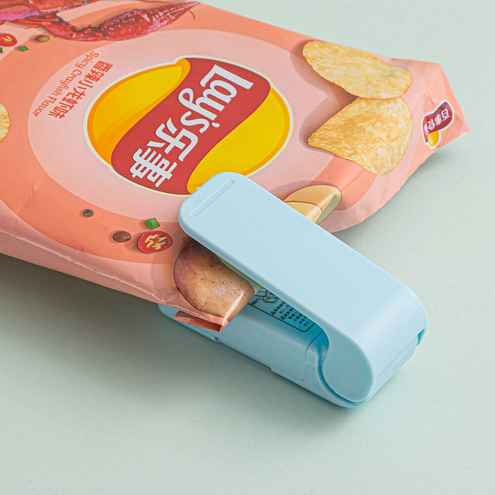 KAIMEIDI Snack Sealer Mini Plastic Sealer Home Plastic Bag
