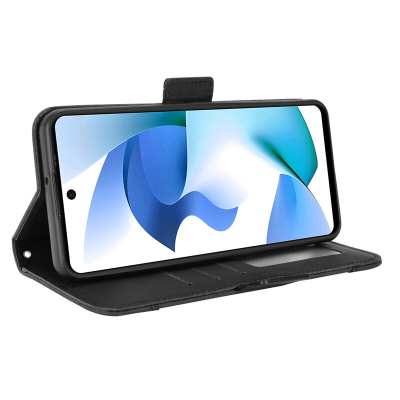 For iPhone 12 mini/iPhone 12/iPhone 12 Pro/iPhone 12 Pro Max/iPhone 13 mini/iPhone 13/iPhone 13 Pro/iPhone 13 Pro Max/iPhone 14/iPhone 14 Pro /iPhone 14 Max/iPhone 14 Pro Max Cover Multi-card Slot Flip Leather Case