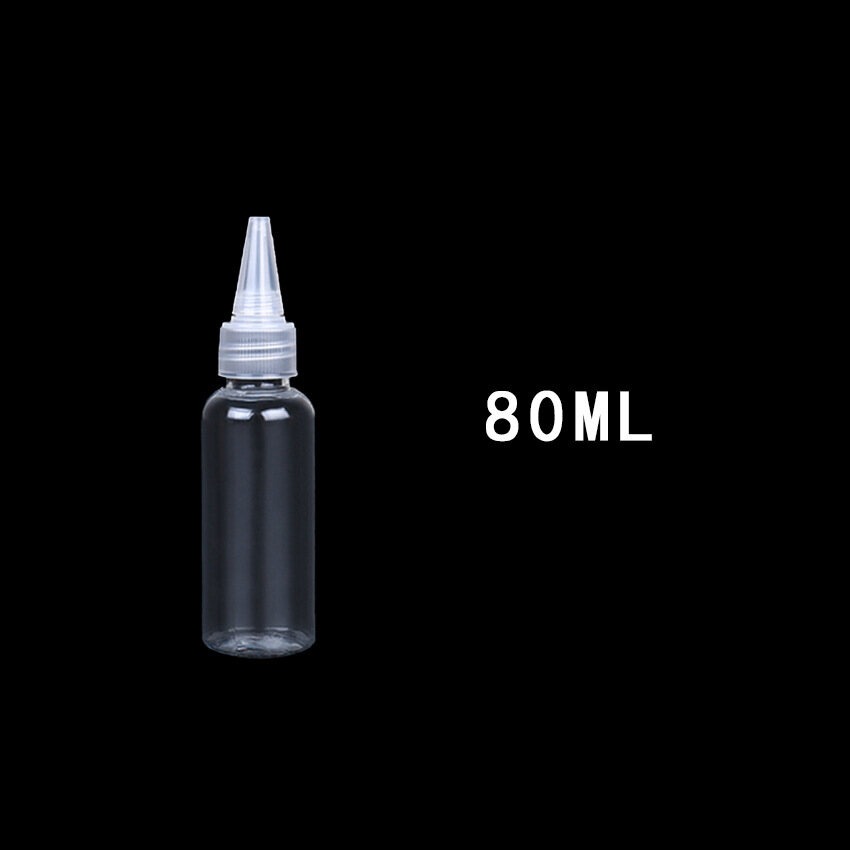 Polocat Plastic Squeeze Dropper Bottles Ink Glue Empty Container Organizer Bottle Split Bottle Transparent 20ml,30ml,50ml,60ml,80ml.100ml,120ml#1